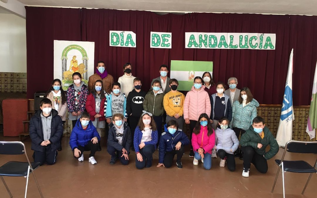 Visita de D. Enrique Moreno Madueño diputado en el parlamento de la Junta de Andalucía