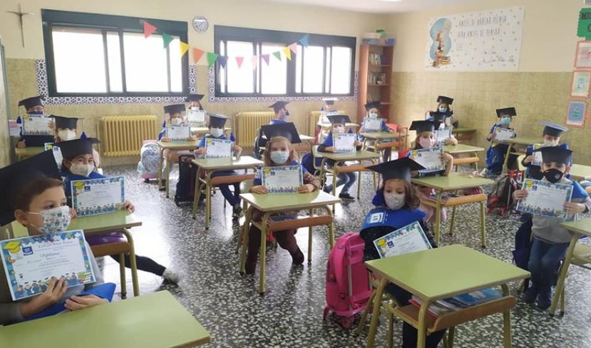 Graduación de los nuevos alumnos de Primaria