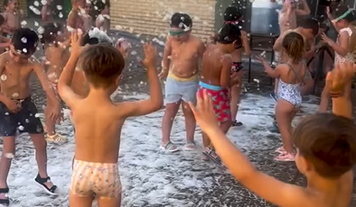 Fiesta de la espuma